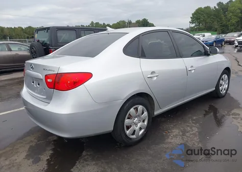 2009 Hyundai Elantra Gls from USA, damaged, VIN KMHDU46D09U663044